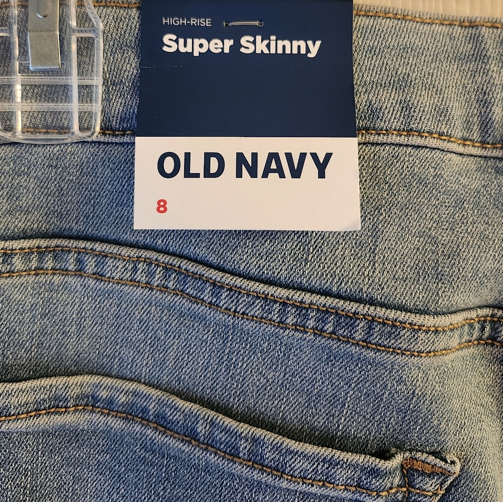Old Navy Super Skinny Women Jeans - Light Blue
